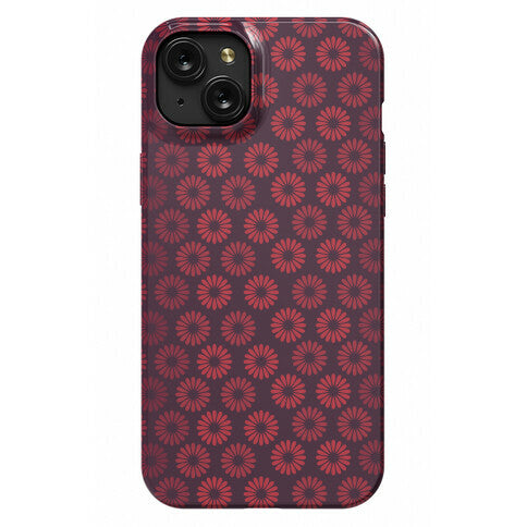 Vintage Flower Pattern Phone Case